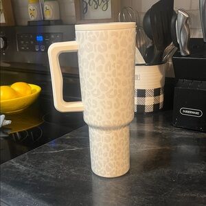 Simple Modern 40oz White Leopard